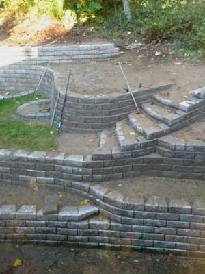 Convergences and divergences in the backyard wall - November 2010
